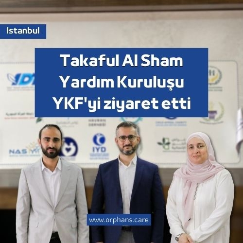 Takaful Al Sham Yardım Kuruluşu YKF'yi ziyaret etti